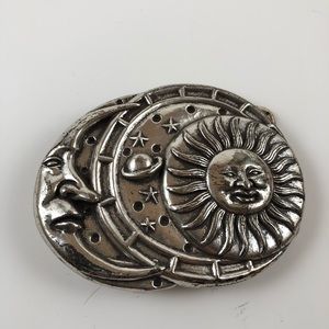 Moon & Star Belt Buckle